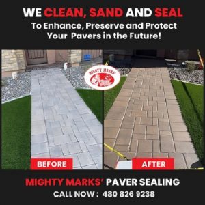 Residential paver sealing