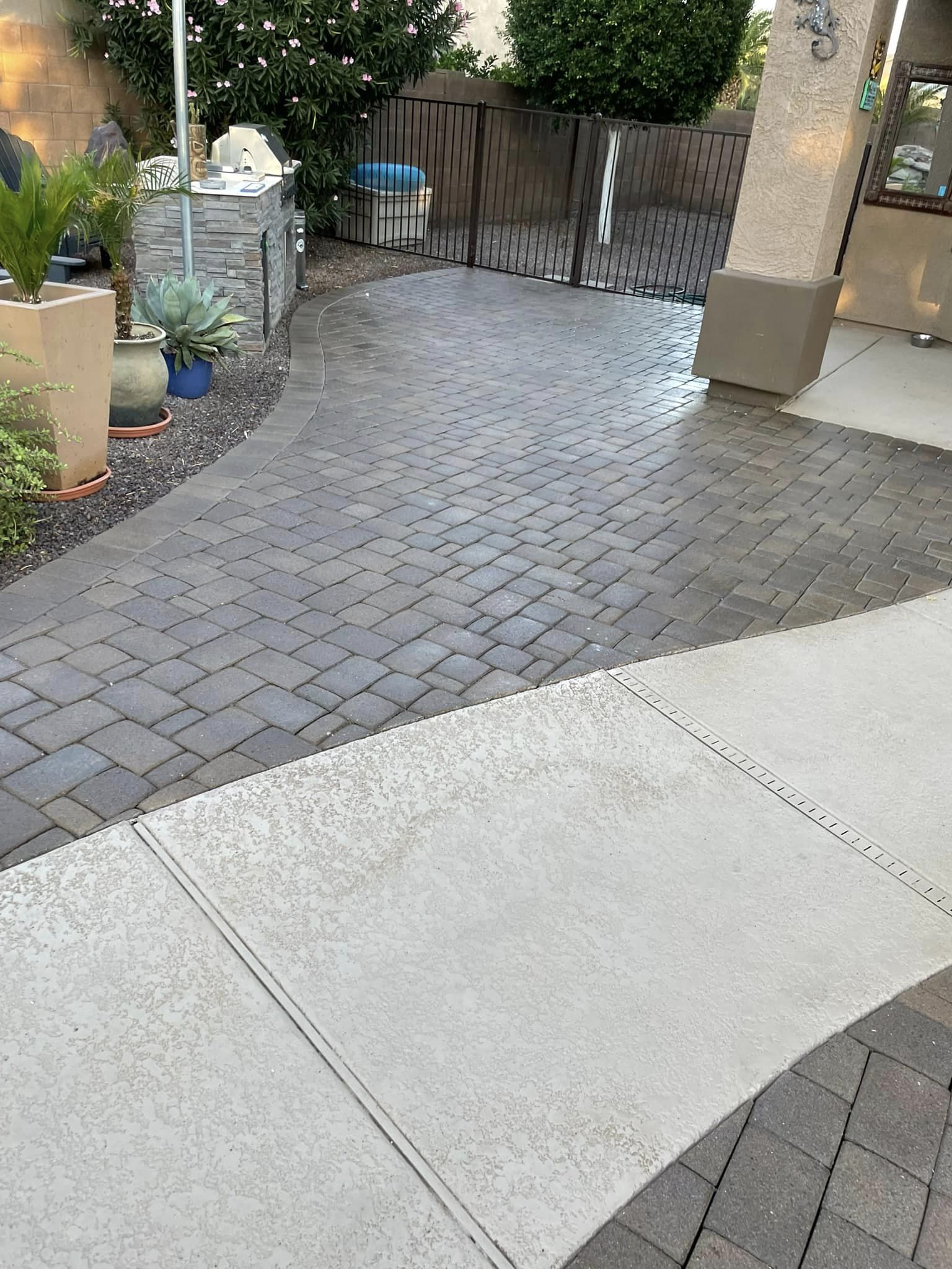 mighty marks paver sealing after pool area mighty marks paver sealing after pool area